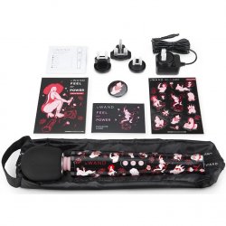 Le Wand "Feel My Power" Special Edition 30-function Wand Massager Le Wand "Feel My Power" Special Edition 30-function Wand Massager Boxcover