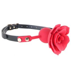 Secret Kisses Bloom Silicone Rose Gag Secret Kisses Bloom Silicone Rose Gag Boxcover