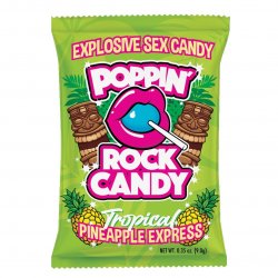 Poppin' Rock Candy Explosive Oral Sex Candy - Pineapple Express Poppin' Rock Candy Explosive Oral Sex Candy - Pineapple Express Boxcover