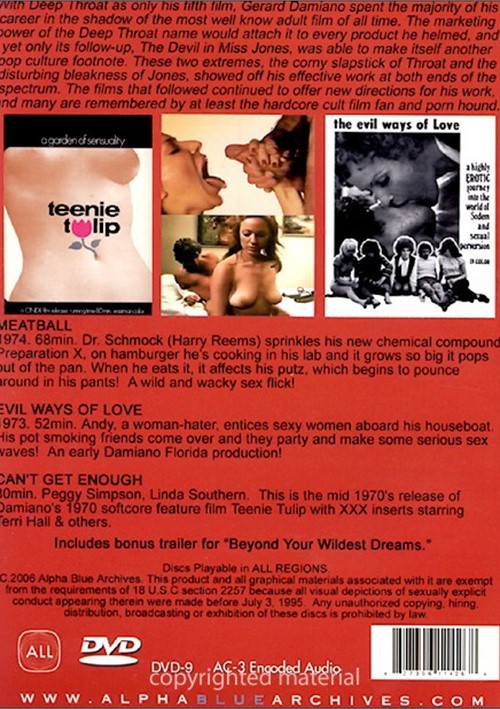 500px x 709px - Cult 70s Porno Director 18: Gerard Damiano (1973) | Alpha Blue Archives |  Adult DVD Empire