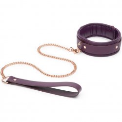 Fifty Shades Freed: Cherished Collection Leather Collar - Purple & Gold Fifty Shades Freed: Cherished Collection Leather Collar - Purple & Gold Boxcover