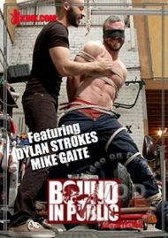 Bound In Public - Muscled Mechanic, Bound, Fucked From Both Ends, And Doused With Cum Boxcover