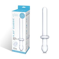 Glas 9.25" Classic Smooth Dual-Ended Dildo Boxcover