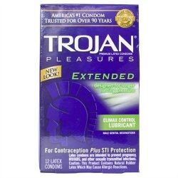 Trojan Extended Climax Control Lubricated - 12 Pack Sex Toy Trojan Extended Climax Control Lubricated - 12 Pack Sex Toy