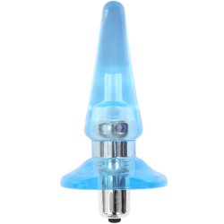 Basically Yours: Sassy Vibra Anal Plug - Blue Basically Yours: Sassy Vibra Anal Plug - Blue Boxcover