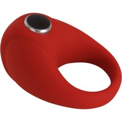 Bulge Vibrating Silicone Cock Ring - Red Bulge Vibrating Silicone Cock Ring - Red Boxcover