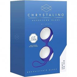 Shots Toys: Chrystalino Large Size Ben Wa Balls - White Shots Toys: Chrystalino Large Size Ben Wa Balls - White Boxcover