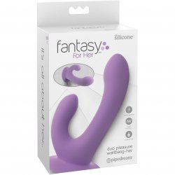 Fantasy For Her Duo Pleasure Wallbang- Her Vibrator - Purple Fantasy For Her Duo Pleasure Wallbang- Her Vibrator - Purple Boxcover