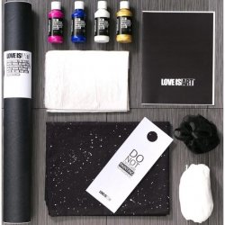Love Is Art Body Paint And Canvas Kit: Cosmos Edition Love Is Art Body Paint And Canvas Kit: Cosmos Edition Boxcover
