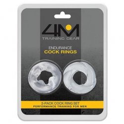 4M Endurance Cock Rings - 2 Pack Sex Toy 4M Endurance Cock Rings - 2 Pack Sex Toy