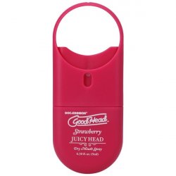 GoodHead Juicy Head Dry Mouth Spray To-Go - Strawberry Sex Toy