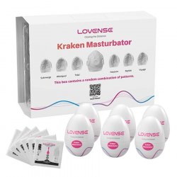 Lovense Kraken 6-Pack Multiple Sensation Egg Masturbators Lovense Kraken 6-Pack Multiple Sensation Egg Masturbators Boxcover