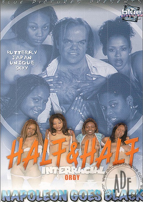 Half &amp; Half Interracial Orgy