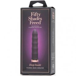 Fifty Shades Freed: Deep Inside Rechargeable Classic Wave Vibrator Fifty Shades Freed: Deep Inside Rechargeable Classic Wave Vibrator Boxcover