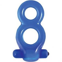 Renegade Vibrating Silicone Spartan Ring - Blue Renegade Vibrating Silicone Spartan Ring - Blue Boxcover