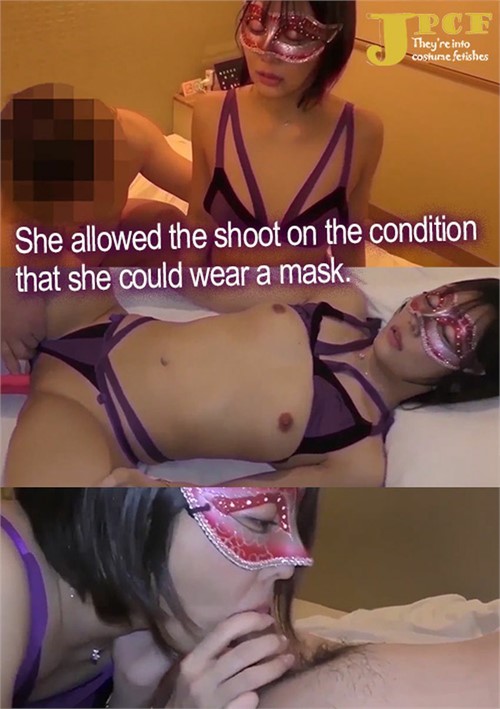 She Allowed The Shoot On The Condition That She Could Wear A Mask