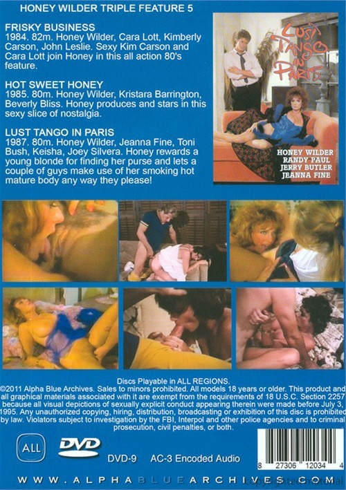 Honey Wilder Triple Feature 5 (1987) Videos On Demand ...