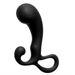 Optimale: Silicone P-Massager - Black Sex Toy Optimale: Silicone P-Massager - Black Sex Toy