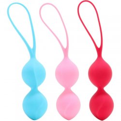 Satisfyer Balls CO3 Double Set of 3 - Assorted Colors Satisfyer Balls CO3 Double Set of 3 - Assorted Colors Boxcover