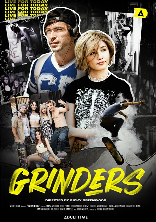 Maya Woulfe star in Grinders porn movie.