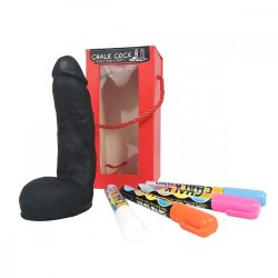 Chalk Cock Dildo with Markers Kit Chalk Cock Dildo with Markers Kit Boxcover