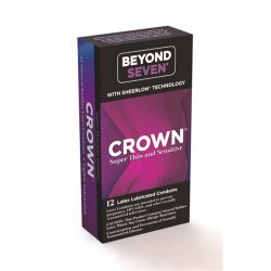 Beyond Seven: Crown Super Thin and Sensitive - 12 pk Beyond Seven: Crown Super Thin and Sensitive - 12 pk Boxcover
