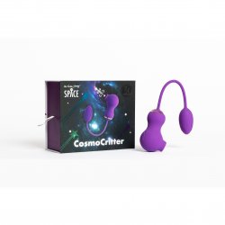 Our Erotic Journey To Space: Cosmo Critter Clit Sucker and Egg Vibe - Purple Boxcover