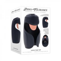 Zero Tolerance Lick the Tip Rechargeable Silicone Mouth Masturbator Boxcover