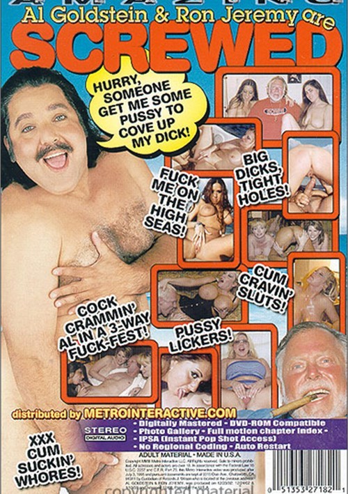 Al Goldstein And Ron Jeremy Are Screwed 2002 Adult Dvd Empire