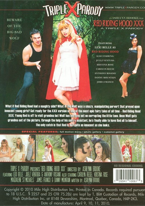 Red Hood Porn - Red Riding Hood XXX (2010) | Adult DVD Empire