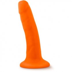 Neo - 5.5 Inch Dual Density Cock - Neon Orange Neo - 5.5 Inch Dual Density Cock - Neon Orange Boxcover