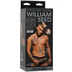 William Seed 8" ULTRASKYN Cock with Removable Vac-U-Lock Suction Cup William Seed 8" ULTRASKYN Cock with Removable Vac-U-Lock Suction Cup Boxcover