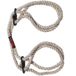 Kink - Hogtied Bind & Tie 6mm Hemp Wrist or Ankle Cuffs Kink - Hogtied Bind & Tie 6mm Hemp Wrist or Ankle Cuffs Boxcover
