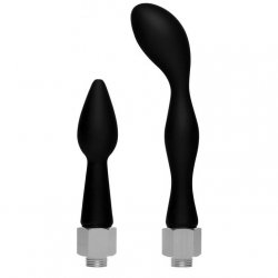 Clean Stream Silicone Enema Attachment Set Sex Toy Clean Stream Silicone Enema Attachment Set Sex Toy