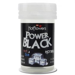 Hot Balls - Power Black - Intense Heat and Cold - 2 Lube Balls Boxcover