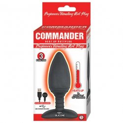 Commander Beginner's Vibrating Hot Plug - Black Commander Beginner's Vibrating Hot Plug - Black Boxcover