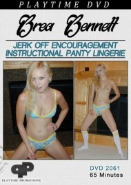 Brea Bennett Jerk Off Encouragement/Instructional Panty Lingerie Boxcover
