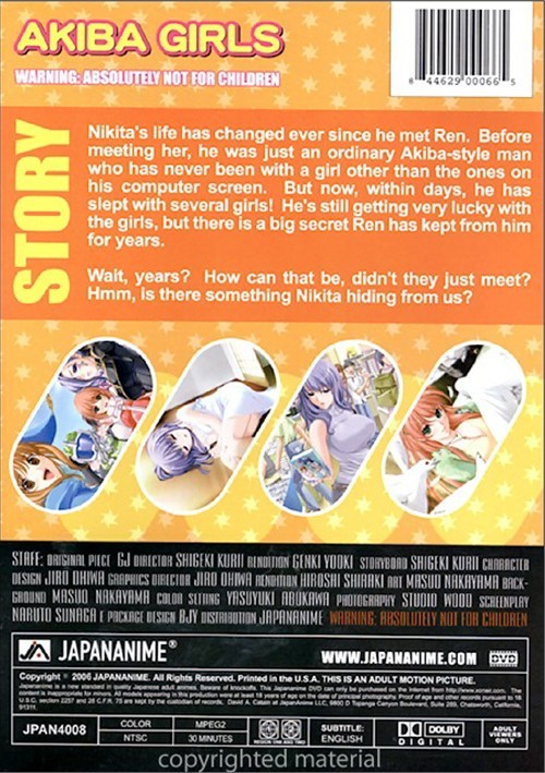 500px x 709px - Akiba Girls Vol. 3 | Japananime | Adult DVD Empire