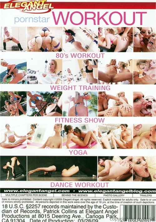 Back cover of Pornstar Workout