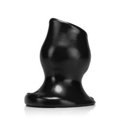 Ox Balls Pighole Large Butt Plug - Black Sex Toy Ox Balls Pighole Large Butt Plug - Black Sex Toy
