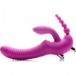 Strap U Regal Rider Vibrating Strapless Strap On Triple G Dildo - Purple Strap U Regal Rider Vibrating Strapless Strap On Triple G Dildo - Purple Boxcover