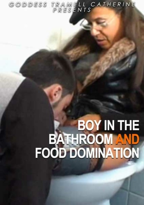 Boy In The Bathroom And Food Domination