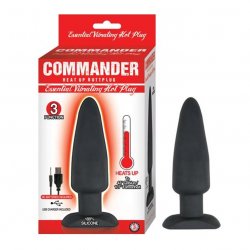 Commander Essential Vibrating Hot Plug - Black Commander Essential Vibrating Hot Plug - Black Boxcover
