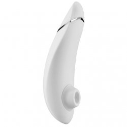 Womanizer Premium 15-function Rechargeable Sensual Stimulator with AutoPilot & Smart Silence - White Womanizer Premium 15-function Rechargeable Sensual Stimulator with AutoPilot & Smart Silence - White Boxcover