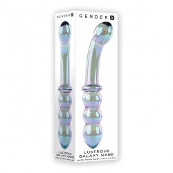 Gender X Lustrous Galaxy Wand Dual Ended Glass Massager - Light Green Gender X Lustrous Galaxy Wand Dual Ended Glass Massager - Light Green Boxcover