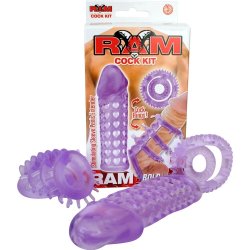 Ram Cock Kit - Lavender Sex Toy Ram Cock Kit - Lavender Sex Toy
