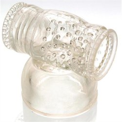 Bodywand Male Stroker Attachment - Clear Sex Toy Bodywand Male Stroker Attachment - Clear Sex Toy