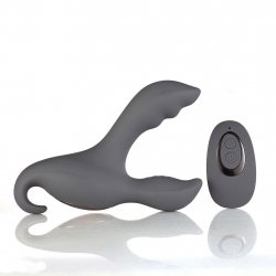 Maia: Apollo Dual Motor Remote Silicone Prostate Massager - Grey Maia: Apollo Dual Motor Remote Silicone Prostate Massager - Grey Boxcover