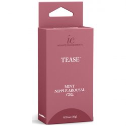 Intimate Enhancements Tease Mint Nipple Arousal Gel - 0.35oz Boxcover