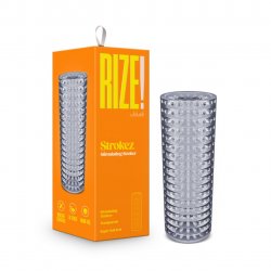 Rize! Strokez Self Lubricating Stroker - Clear Rize! Strokez Self Lubricating Stroker - Clear Boxcover